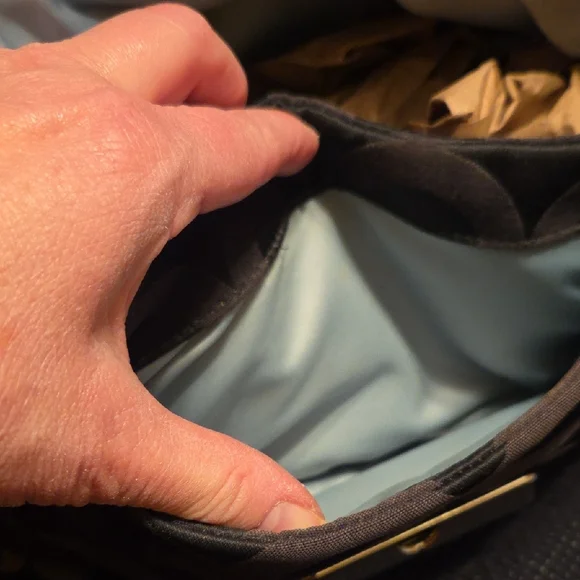 Coach Kristen Black and Brown Shoulder Bag, Removable Strap, 2 Hangtags - Picture 12 of 12